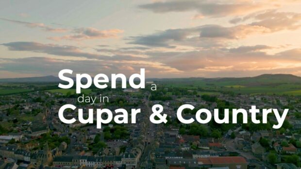 A still from the new Cupar TV advert