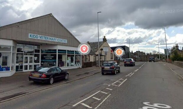 Police are appealing for information after a break-in at a Forfar vets.