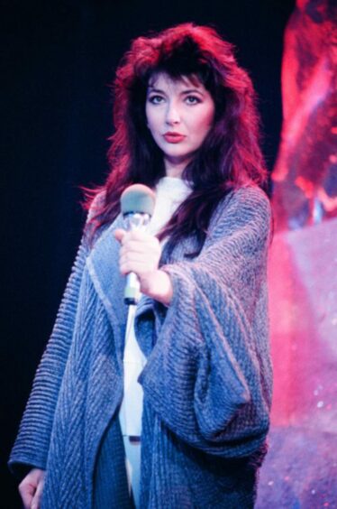 Kate Bush in 1985, the year Running Up That Hill was released. 