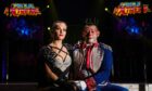 Ukrainian couple Tetiana Kundyk and Henry Ayala from Circus Extreme.