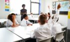 Angus teacher numbers are below the level expected to secure Scottish Government support. Image: Shutterstock