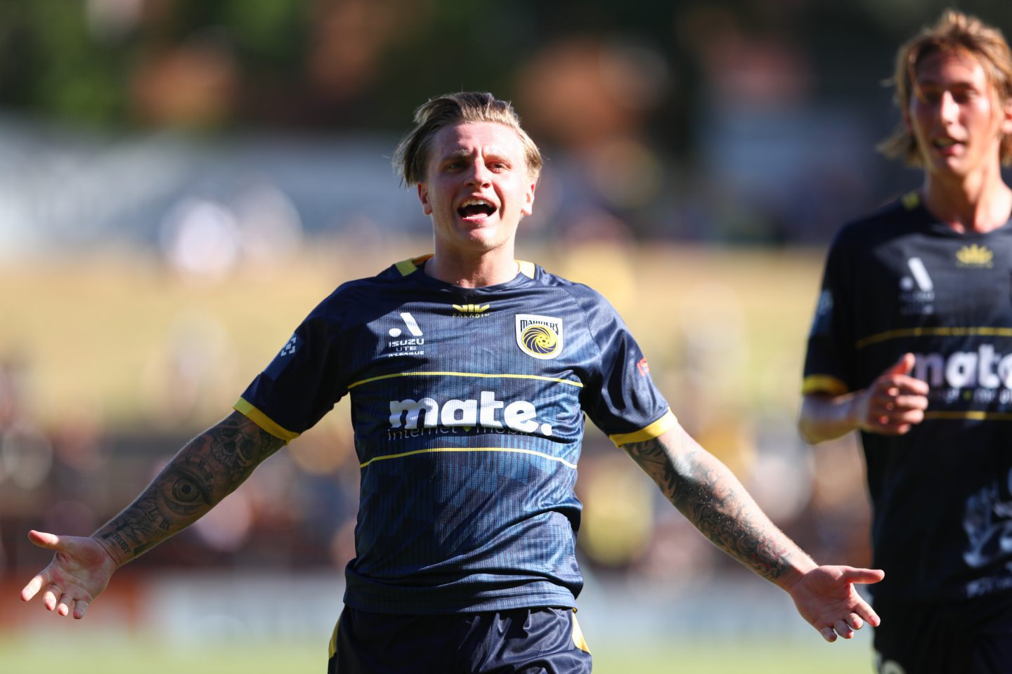 Jason Cummings has lit up the A-League since joining Central Coast Mariners from Dundee. Image: Shutterstock