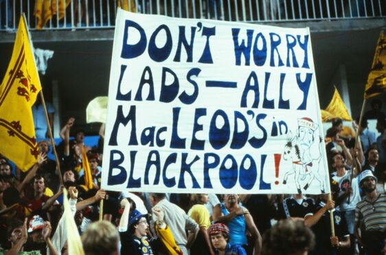 Scotland fans had a party in Spain in 1982 but it almost never happened.