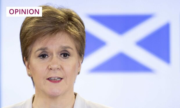 Nicola Sturgeon as the Indyref2 debate begins again