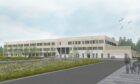 How the new secondary school for Monifeith pupils could look. All images supplied by Angus Council.