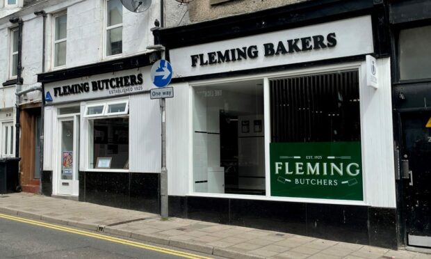Fleming Butchers in West Port, Arbroath.