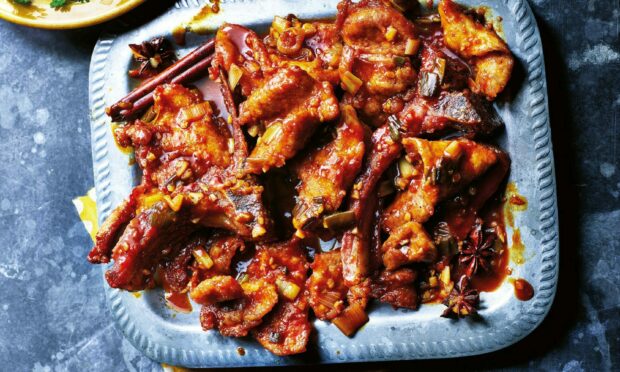 Jeremy Pang’s Peking mandarin pork.