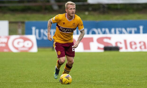 Robbie Crawford during his spell at Motherwell.