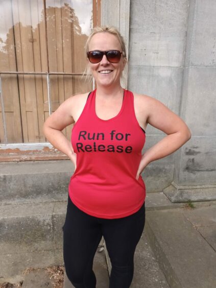 Louise, who set up Dundee running group Run for Release