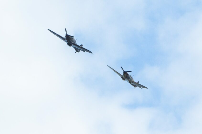 Hurricane and Spitfire