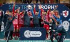 Raith Rover's triumphed in the SPFL Trust Trophy in Airdrie.