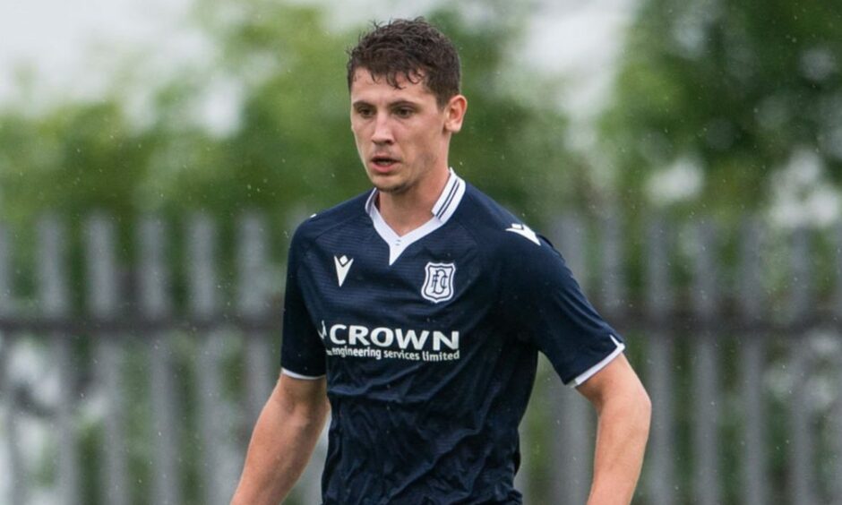 Bobby Dailly in action for Dundee.