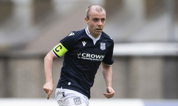Dundee's Paul McGowan. Image: Dave Young