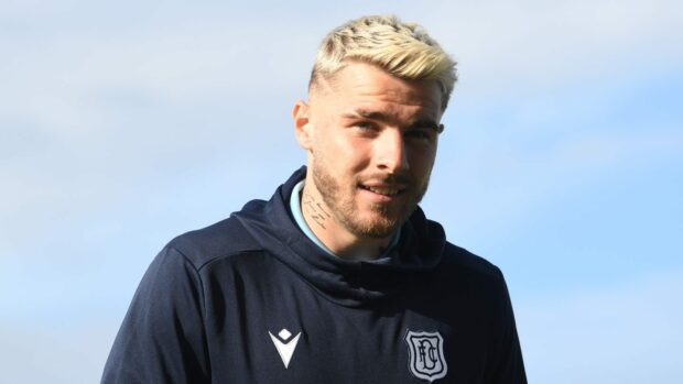 Dundee defender Tyler French. Image: SNS