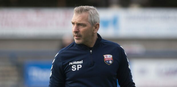 Montrose boss Stewart Petrie.