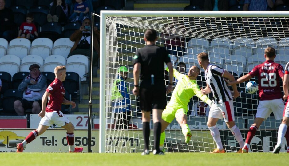 Paterson ghosted in at the back post to win the game for Arbroath.