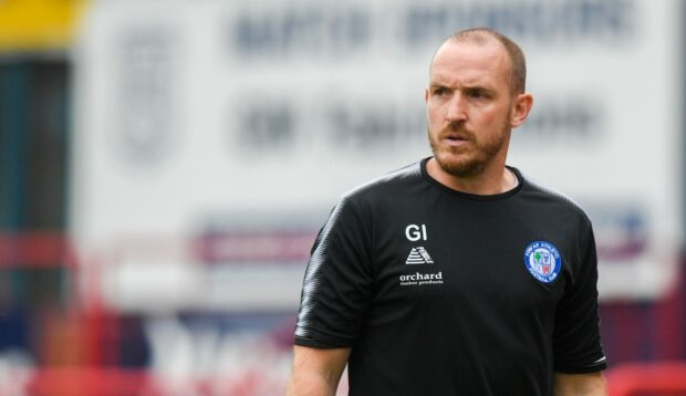 Gary Irvine and Forfar Athletic have parted ways. Image: SNS
