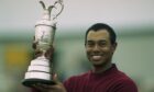 Tiger Woods won his first Open at the Old Course in 2000.