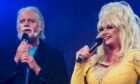 Country Superstars performers Andy Crust and Sarah Jayne as Kenny and Dolly