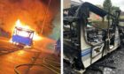 Caravan in Dundee destroyed in overnight fire
