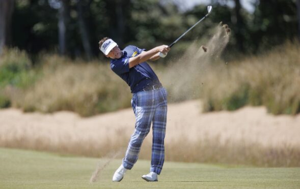 Ian Poulter shot 78 to be dead last after the first round of the Genesis Scottish Open.