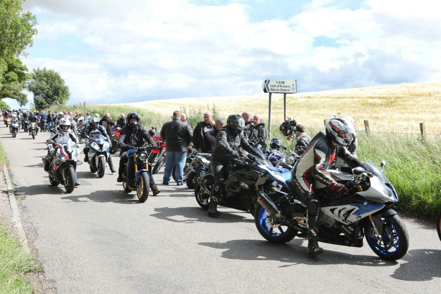 Steven Donaldson memorial bike run route and timings