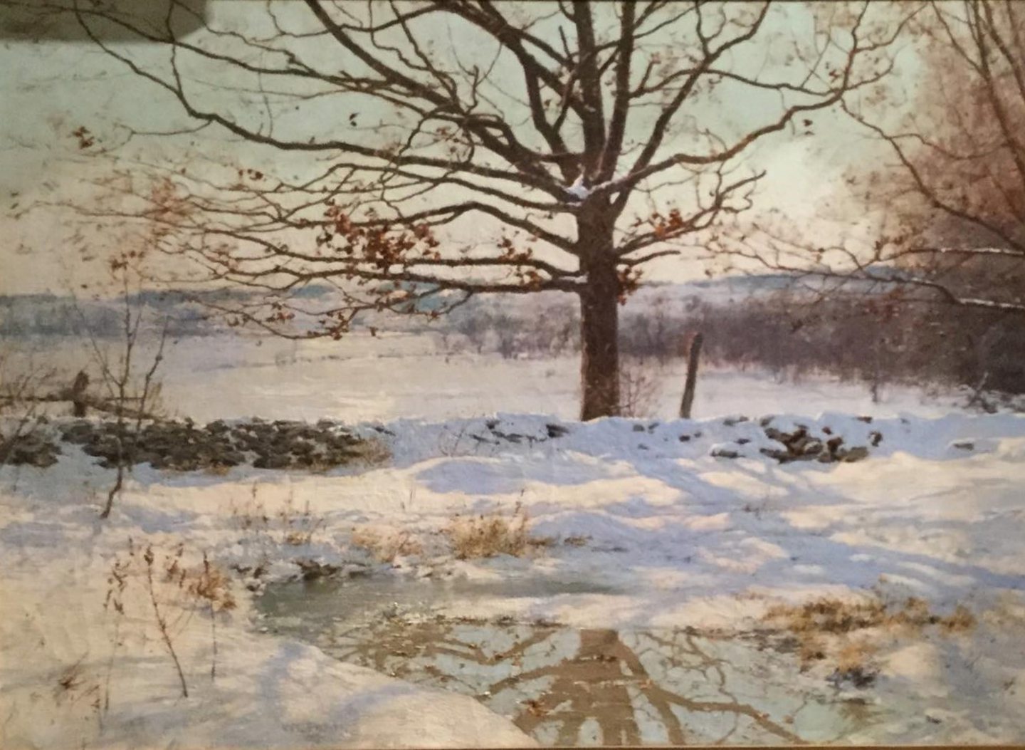 The painting by Walter Launt Palmer.