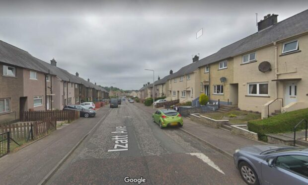 Izatt Avenue, Dunfermline. Image: Google.