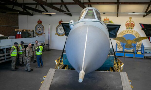 Montrose Air Station Heritage Museum has landed its biggest acquisition yet with the arrival of an RAF Tornado aircraft.