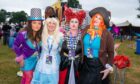 From Alice & The Looking Glass Diane (Mad Hatter) Laura (Alice) Julie (Queen of Hearts) and Theresa (Mad Hatter) from Aberdeen.