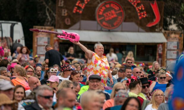 Revellers enjoy last year's Rewind Festival. Image: Kenny Smith/DC Thomson