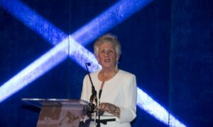 Fife-born Louise Martin is president of the Commonwealth Games Federation.