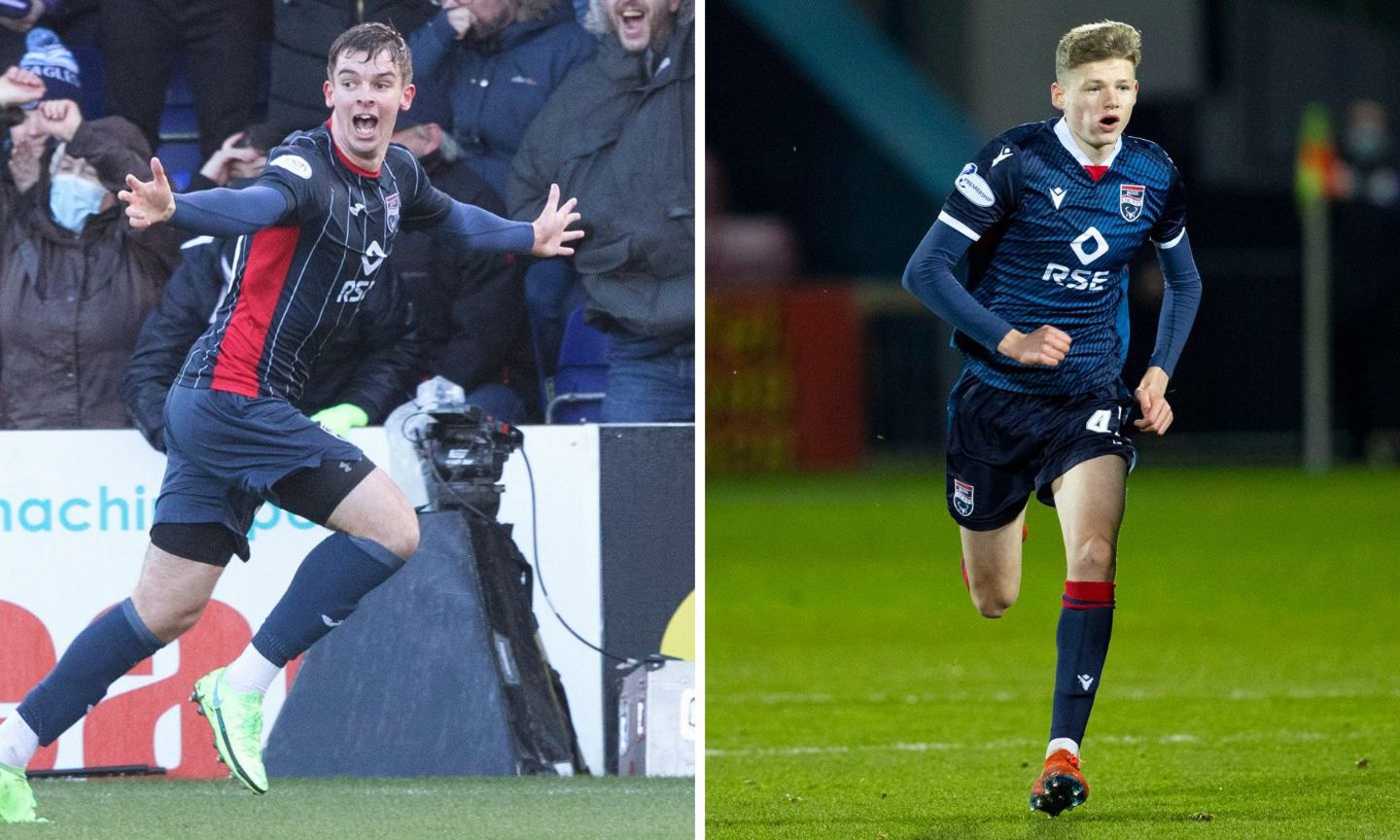 Matthew Right and Adam Mackinnon have joined Montrose on loan.
