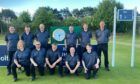 Monifieth Golf Links team in new embroidered workwear.