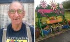 William Smith's floral display in Arbroath was vandalised. Images supplied by William Smith/Chelsea Cochrane.