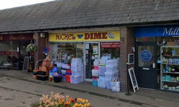 Nickel & Dime on Carnoustie High Street. Image: Google Street View.