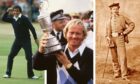 Seve Ballesteros wins the 1984 Open, Jack Nicklaus wins the 1978 Open and 'Young' Tommy Morris of St Andrews