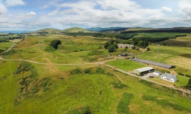 FIELDS OF DREAMS: Roscobie Farm is on the market.