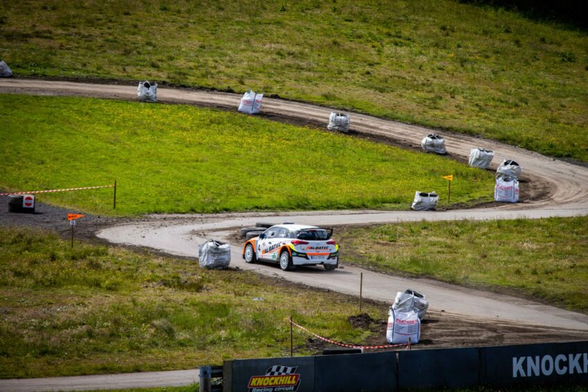Knockhill rally stage