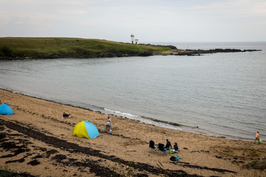 Ruby Bay at Elie in Fife.