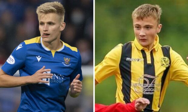 Scott McCann (right) has followed in brother Ali's (left) footsteps by signing for St Johnstone