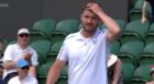 Jonny O'Mara after his Wimbledon's mixed doubles quarter-final defeat.