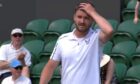 Jonny O'Mara after his Wimbledon's mixed doubles quarter-final defeat.