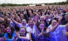 The crowd go wild for Simply Red. Picture by Alan Richardson
