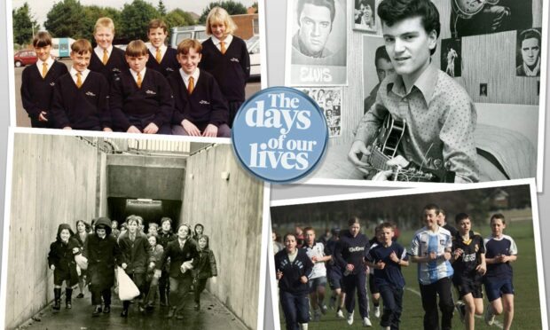 To go with story by Graeme Strachan. Days of our lives school series Picture shows; Craigie High days of our lives. Dundee. Supplied by DCT Media Date; Unknown