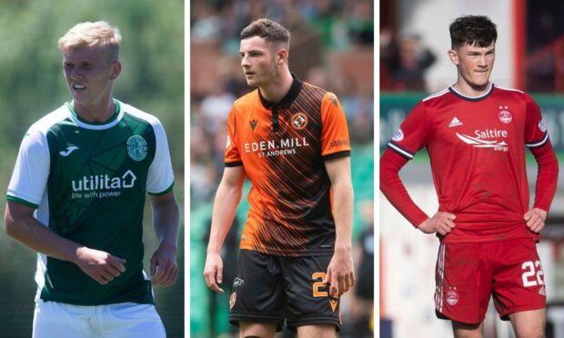 (L to R) Josh Doig, Kerr Smith and Calvin Ramsay have all recouped healthy transfer fees for Scottish clubs