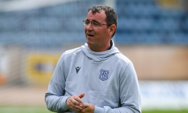 Dundee boss Gary Bowyer.