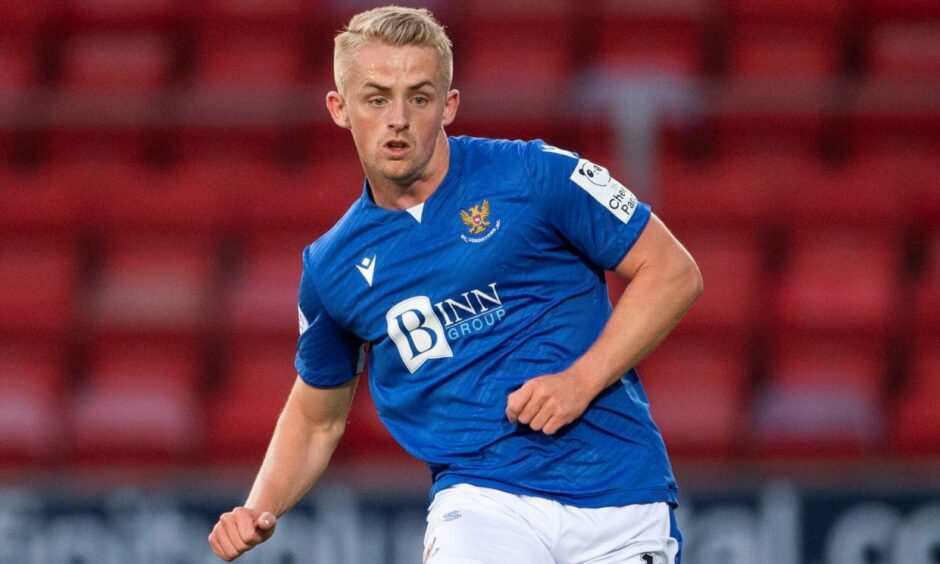 St Johnstone's Cammy MacPherson.