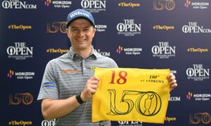 A delighted David Law has booked his place in the 150th Open.