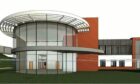 Artist's impression of how the new elective care centre could look. Image: NHS Tayside.